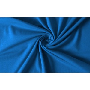 10cm Stretchjersey uni Blau (Grundpreis € 10,00/m)